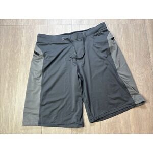 HYLETE Performance Shorts Men's Large ? Gray Active Running Zip‎ Pockets